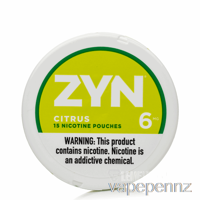 ZYN Nicotine Pouches - CITRUS 6mg VAPE NZ